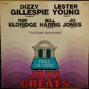 LP - Dizzy Gillespie , Roy Eldridge , Lester Young , Bill Harris , Jo Jones - The Great Jamboree Jam Sessions