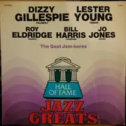 LP - Dizzy Gillespie , Roy Eldridge , Lester Young , Bill Harris , Jo Jones - The Great Jamboree Jam Sessions