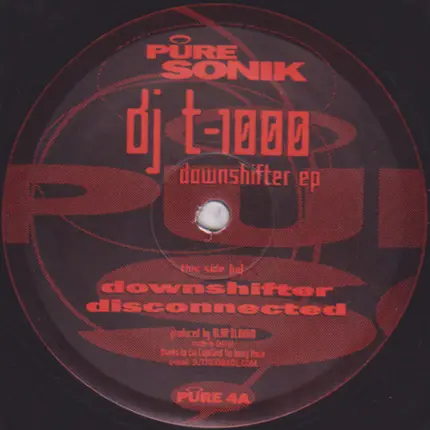DJ T-1000 - Downshifter EP