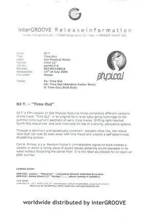 DJ T. - Time Out