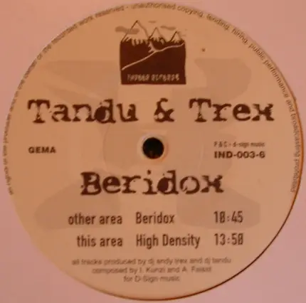 DJ Tandu, Andy Trex - Beridox