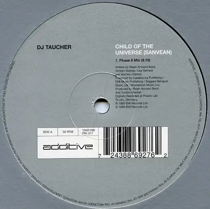 DJ Taucher - Child Of The Universe (Sanvean) / Flüssig