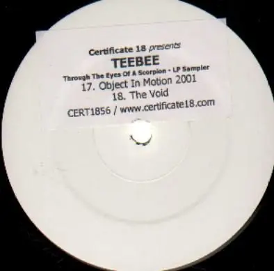 DJ Teebee - Through The Eyes Of A Scorpion (Album Sampler)