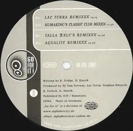 DJ Tom Stevens vs. Fridge - Outface 2000 - The New Mixes