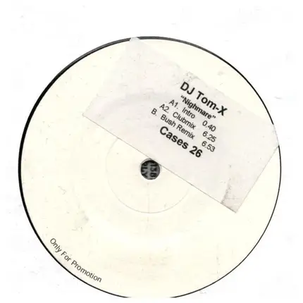 DJ Tom-X - Nightmare