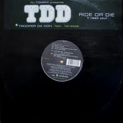 Trooper Da Don feat. Vanessa - Ride Or Die