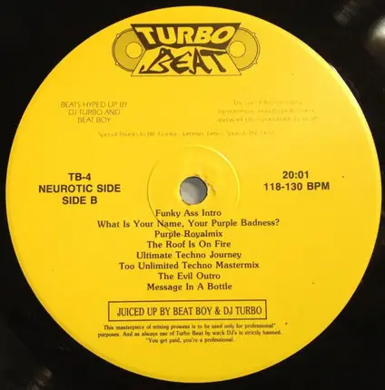 DJ Turbo And Beat Boy - Turbo Beat 4