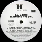 12inch Vinyl Single - DJ U-Neek - Movin' On