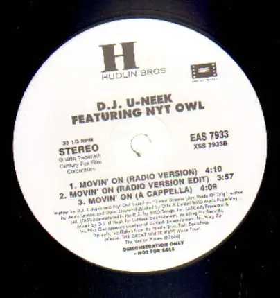 DJ U-Neek - Movin' On