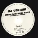 12inch Vinyl Single - DJ Valium - Bring The Beat Back