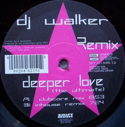 DJ Walker - Deeper Love (The Ultimate) (Remix)