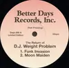 12inch Vinyl Single - DJ Weight Problem - The Return Of D.J. Weight Problem