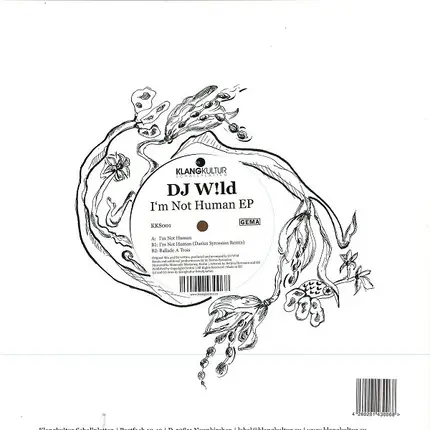DJ Wild - I'm Not Human EP