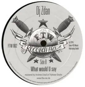 DJ ZDAN - Adrialectric / What Would U Say