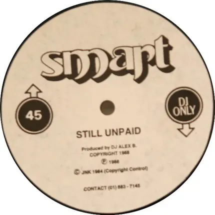 DJ Alex B. - Bomb The Beat / Still Unpaid