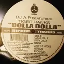 12inch Vinyl Single - DJ AP , Tiger Ranks - Dolla Dolla