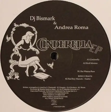 DJ Bismark & Andrea Roma - Cinderella EP