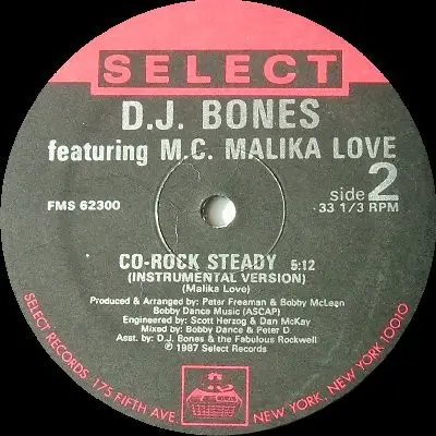 DJ Bones Featuring MC Malika Love - Co-Rock Steady