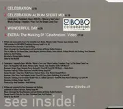 CD Single - DJ BoBo - Celebration