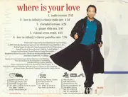 CD Single - DJ BoBo - Where Is Your Love