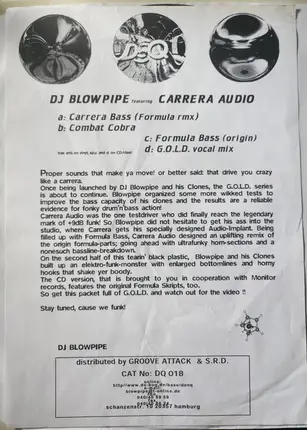 DJ Blowpipe Feat. Carrera Audio - Formula Bass