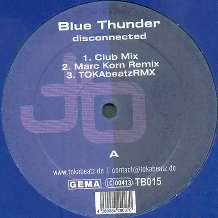 DJ Blue Thunder - Disconnected