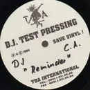 12inch Vinyl Single - DJ C.A. - Reminder - test pressing