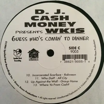 DJ Cash Money - Guess Who's Comin' To Dinner