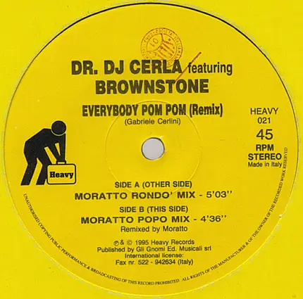 DJ Cerla featuring Brownstone - Everybody Pom Pom (Remix)