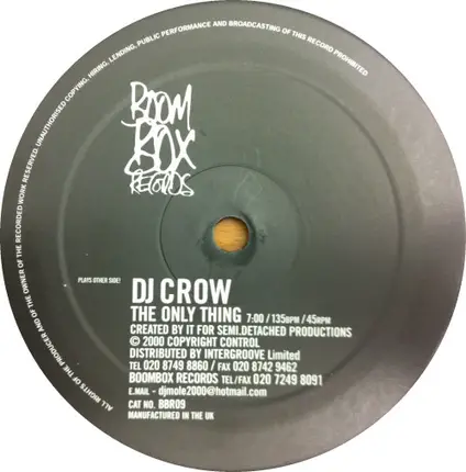 DJ Crow - The Only Thing