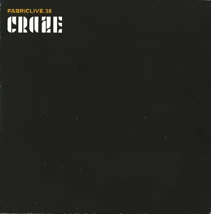 DJ Craze - Fabriclive.38