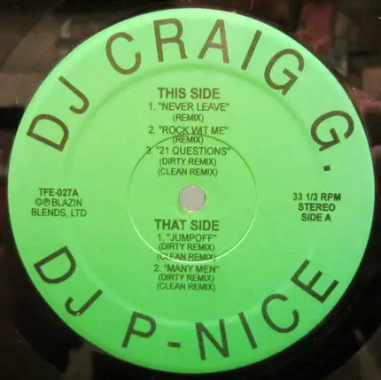 Dj Craig G. , DJ P-Nice - Volume Seventeen
