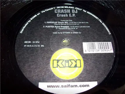 DJ Crash - Crash E.P.