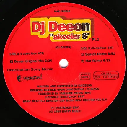 DJ Deeon - Akceier 8 (Pt.1)