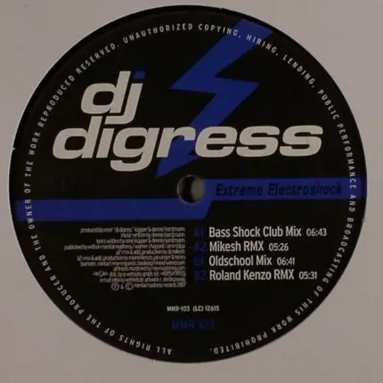 DJ Digress - Extreme Elektroshock