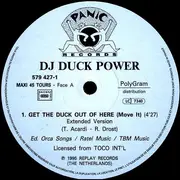 12inch Vinyl Single - DJ Duckpower - Get The Duck Out Of Here (Move It)