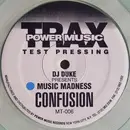 12inch Vinyl Single - DJ Duke Presents Music Madness - Confusion - promo