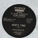 12inch Vinyl Single - DJ Duke Presents Club People - Before Dawn / Party Time