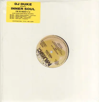 DJ Duke Presents Inner Soul Featuring E. Scot - I'm In Need 4 U