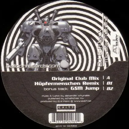 DJ E-MaxX - Monster Machine