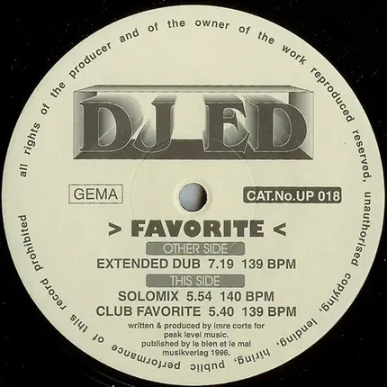 DJ Ed - Favorite