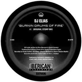 DJ Elias - Burnin Drums Of Fire