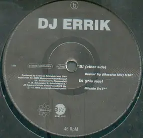 DJ Errik - Burnin' Up / Mikado