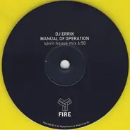 DJ Errik - Manual Of Operation