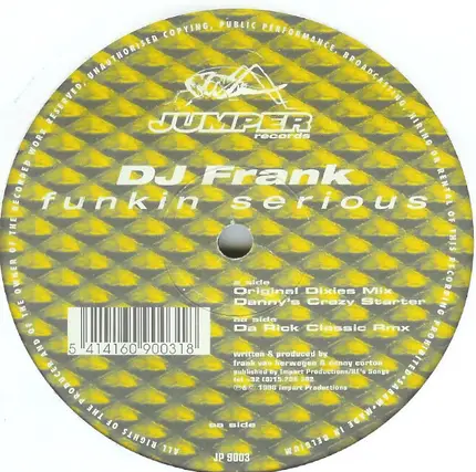 DJ F.R.A.N.K. - Funkin Serious