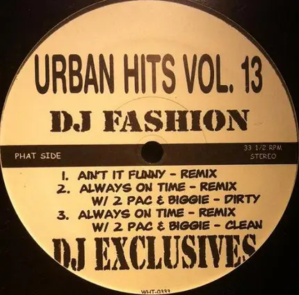 DJ Fashion - Urban Hits Vol. 13