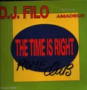 12inch Vinyl Single - DJ Filo Featuring Amadeus - The Time Is Right