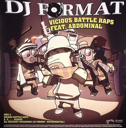 DJ Format Feat. Abdominal - Vicious Battle Raps / Ill Culinary Behaviour (Remixes)