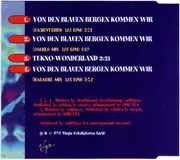 CD Single - DJ Fox & Seine Gang - Von Den Blauen Bergen Kommen Wir
