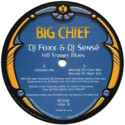 DJ Foxx & DJ Sensé - Hill Street Blues